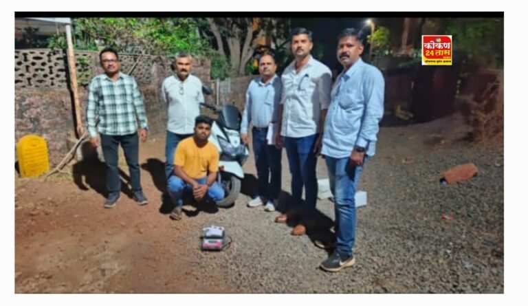 स्थानिक गुन्हे अन्वेषण शाखेची “अंमली पदार्थ विरोधी सलग तिसऱ्या दिवशी ही धडक कारवाई