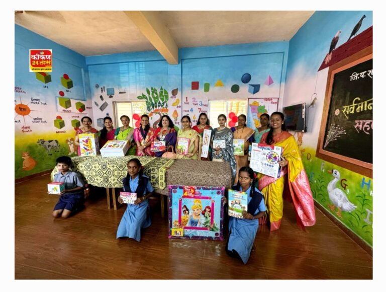 इनरव्हील क्लब ऑफ रत्नागिरी मिडटाऊनतर्फे कारवांचीवाडी येथे हॅप्पी स्कूल प्रकल्पाचे उद्घाटन आणि लोकार्पण सोहळा संपन्न
