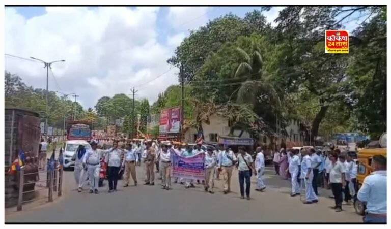 बुद्धगया आमच्या हक्काची”च्या घोषणा देत रत्नागिरीत काढण्यात आला जनआक्रोश मोर्चा