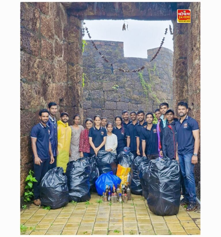 किल्ले रत्नदुर्गवर राबविण्यात आली स्वच्छता मोहीम‌‌…
