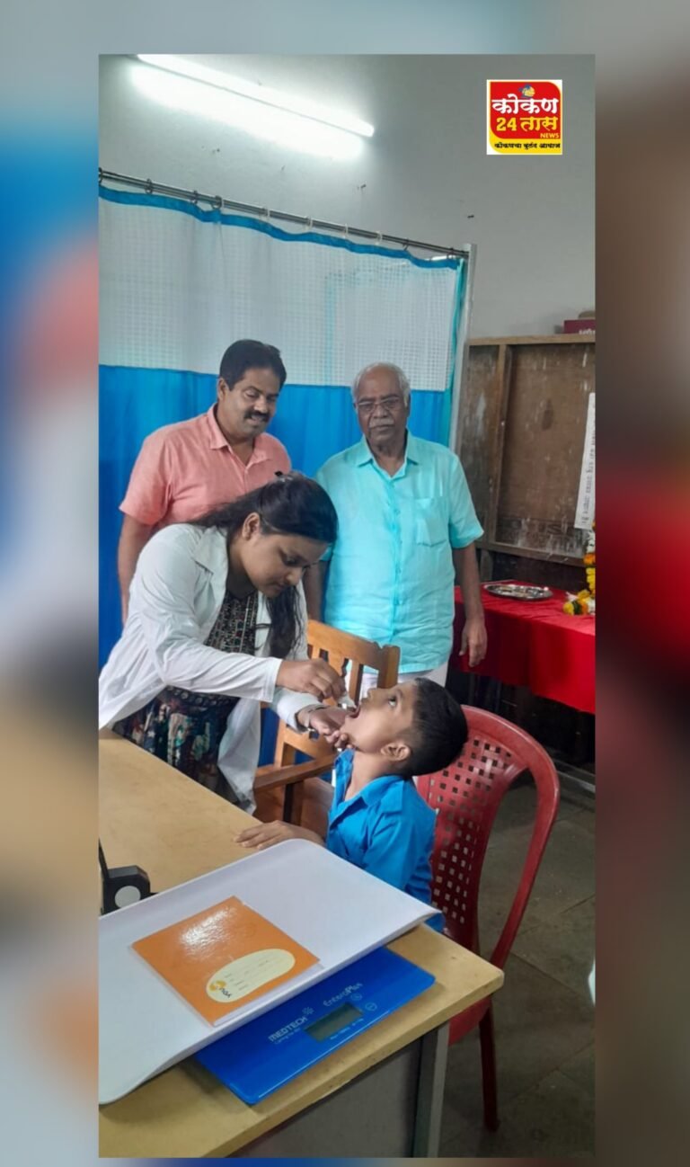 चोरगे चॅरिटेबल हॉस्पिटलचा सुवर्णप्राशन डोसने शुभारंभ