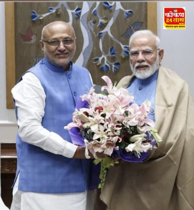 NDA चे राष्ट्रपती पदाचे उमेदवार म्हणून महाराष्ट्राचे राज्यपाल सी.पी. राधाकृष्णन यांच्या नावाची करण्यात आली घोषणा.पंतप्रधान नरेंद्र मोदी यांनी दिल्या शुभेच्छा..