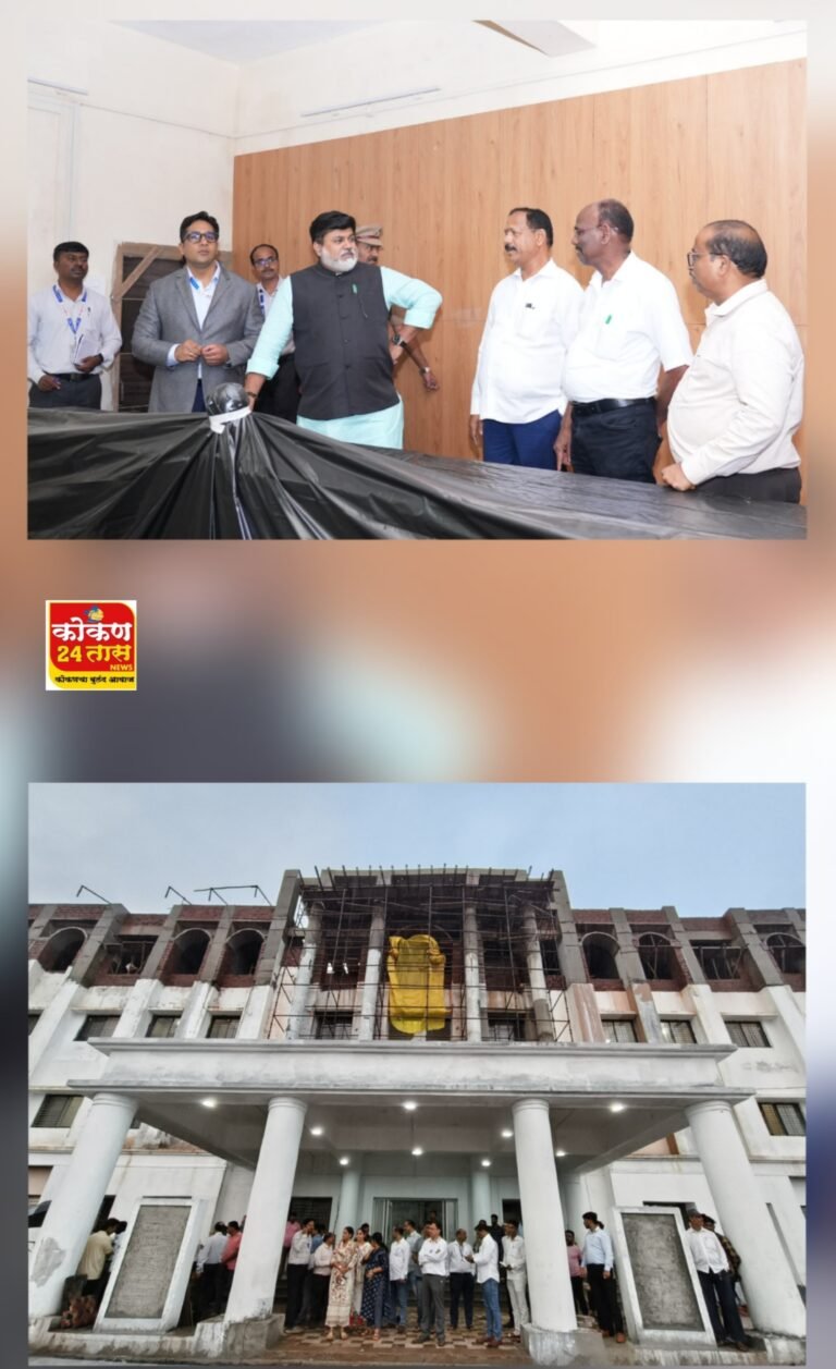 मंडणगड येथे दिवाणी न्यायालय कनिष्ठ स्तर तसेच न्यायदंडाधिकारी प्रथम वर्ग न्यायालयाची नव्याने उभी राहिलेल्या देखण्या इमारतीची राज्याचे उद्योग व मराठी भाषा मंत्री आणि रत्नागिरी जिल्ह्याचे पालकमंत्री मा. ना. उदयजी सामंत ह्यांनी पाहणी केली व आढावा बैठक घेतली.